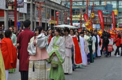 唐人街春节游行